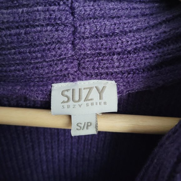 Short Sleeve Cowl Neck Sweater - Picture 3 of 3